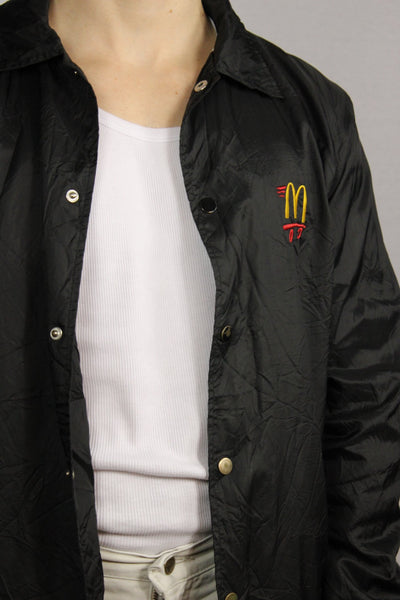 Dickies Branded Jacket Black Size S-Jackets-Bij Ons Vintage-S-Bij Ons Vintage